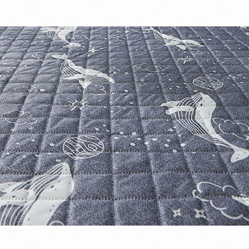 한일의료기 돌고래 그레이 전기요 (싱글, 100x180cm)_이미지