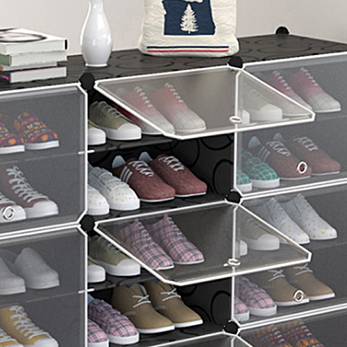 트리 스톰 투명 도어형 6단 신발장_이미지