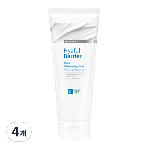 하다라보 히아풀베리어 포어 클렌징 폼 150ml (4개)_이미지
