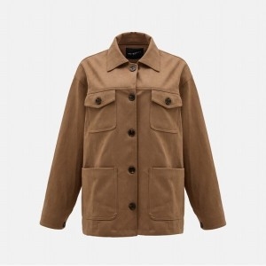 메트로시티 43번 CJ선런칭 NEW SUEDE HALF JACKET M253CJ0002B