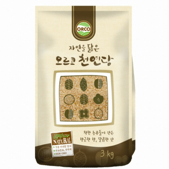 오르코 천연당 3kg (1개)_이미지