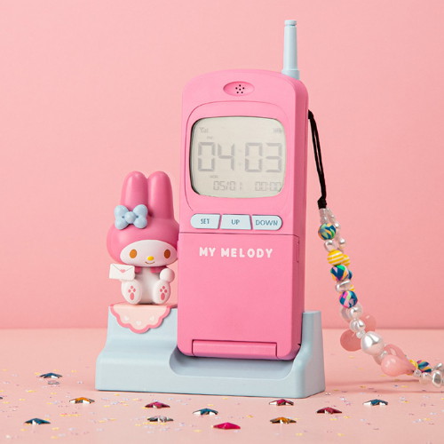 로이체 산리오 레트로 탁상시계_이미지