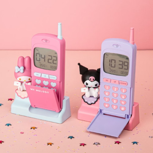 로이체 산리오 레트로 탁상시계_이미지