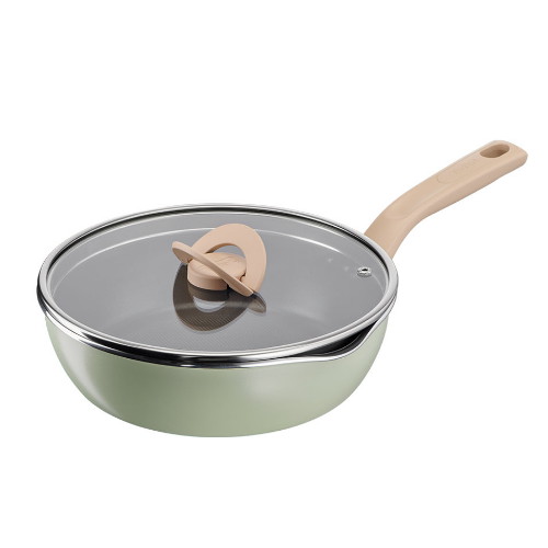 테팔 원픽 IH 냄비팬 피스타치오그린 (24cm+유리뚜껑)_이미지