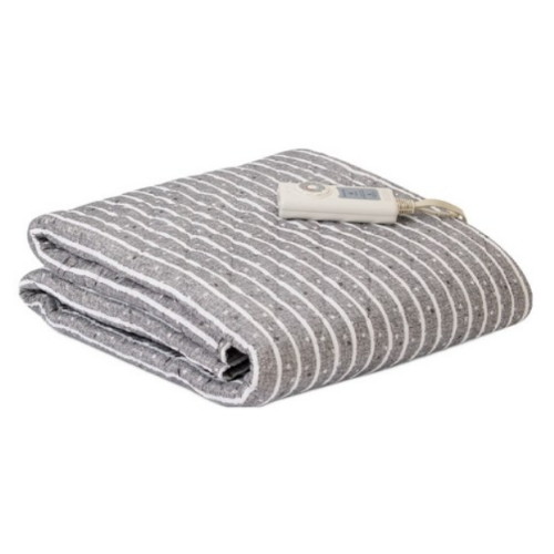 한일의료기 슬리브 그레이 스트라이프 탄소 전기요 HL