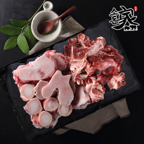 소소한돈가 소돈가 한우 사골+잡뼈 4kg (1개)