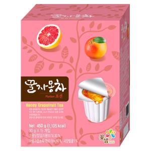 꽃샘식품  꿀자몽차 포션 15개입[1개]