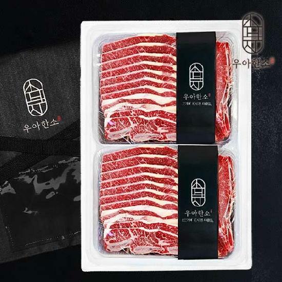 제이푸드원  우아한소 호주청정우 678 꽃 LA갈비 3kg