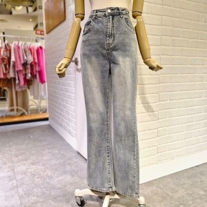 렙쇼메이 르피타 에스사부츠컷데님팬츠 L242UJE805