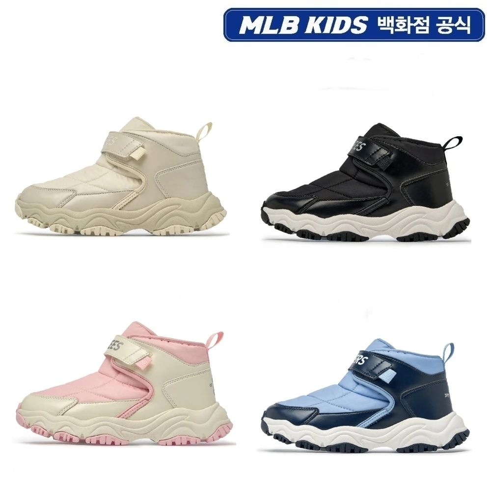 MLB키즈 카고 패딩 부츠 로우 (7AWBCB366)