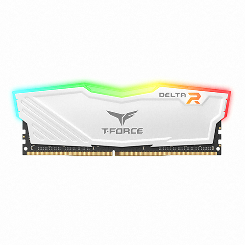 TeamGroup T-Force DDR4-2666 CL15 Delta RGB 화이트 서린 (8GB)_이미지
