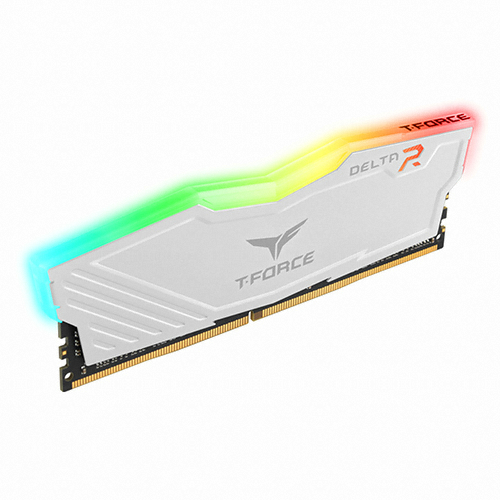 TeamGroup T-Force DDR4-2666 CL15 Delta RGB 화이트 서린 (8GB)_이미지