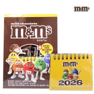 마즈(MARS) 엠앤엠즈 밀크 185g + 2026년 미니 캘린더