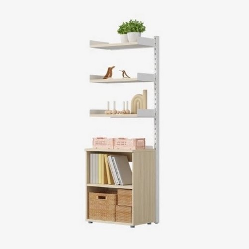 한샘 플롯 오픈 5단 연결형 책장 600_이미지