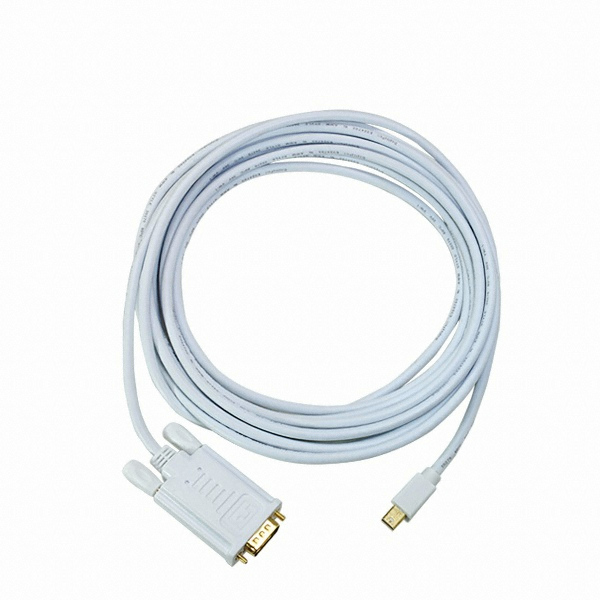 라인업시스템 LANSTAR Mini DisplayPort (미니디스플레이포트) to VGA 케이블 (LS-MDP15, 5m)_이미지