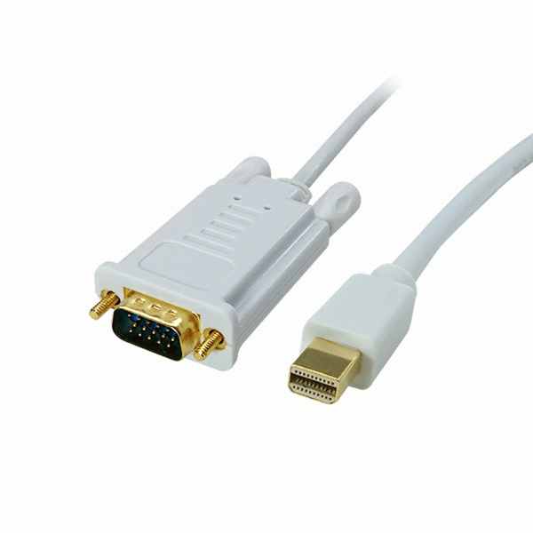 라인업시스템 LANSTAR Mini DisplayPort (미니디스플레이포트) to VGA 케이블 (LS-MDP15, 5m)_이미지