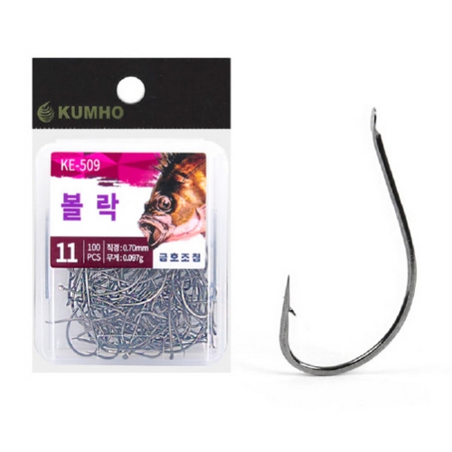 금호조침 KE-509 볼락 덕용 바늘 블랙니켈이미지입니다. 누르면 해당 게시물로 새창이동합니다.