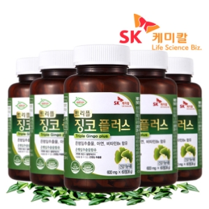 SK케미칼 트리플 징코 플러스 60정 (5개)