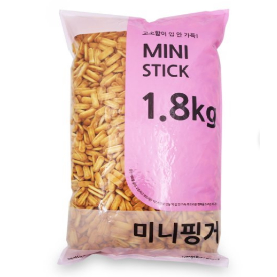 신흥제과 미니핑거 1.8kg이미지입니다. 누르면 해당 게시물로 새창이동합니다.