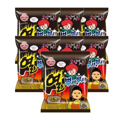 오뚜기 뿌셔뿌셔 화끈한 매운맛 90g (10개)_이미지