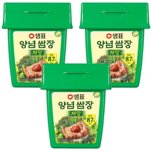 샘표 저당 양념쌈장 250g