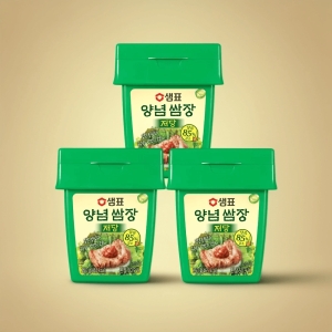 샘표 저당 양념쌈장 250g (3개)_이미지
