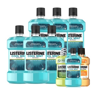 쿨민트 750ml x 6개 + 250ml x 3개