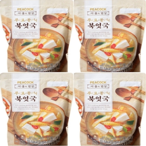 이마트 피코크 무교동식 북엇국 500g (4개)_이미지