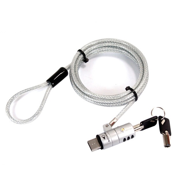 노트옵션 NOTEKING NOTE LOCK 노트북 전용 잠금장치 (NOTE LOCK-USB MAC)