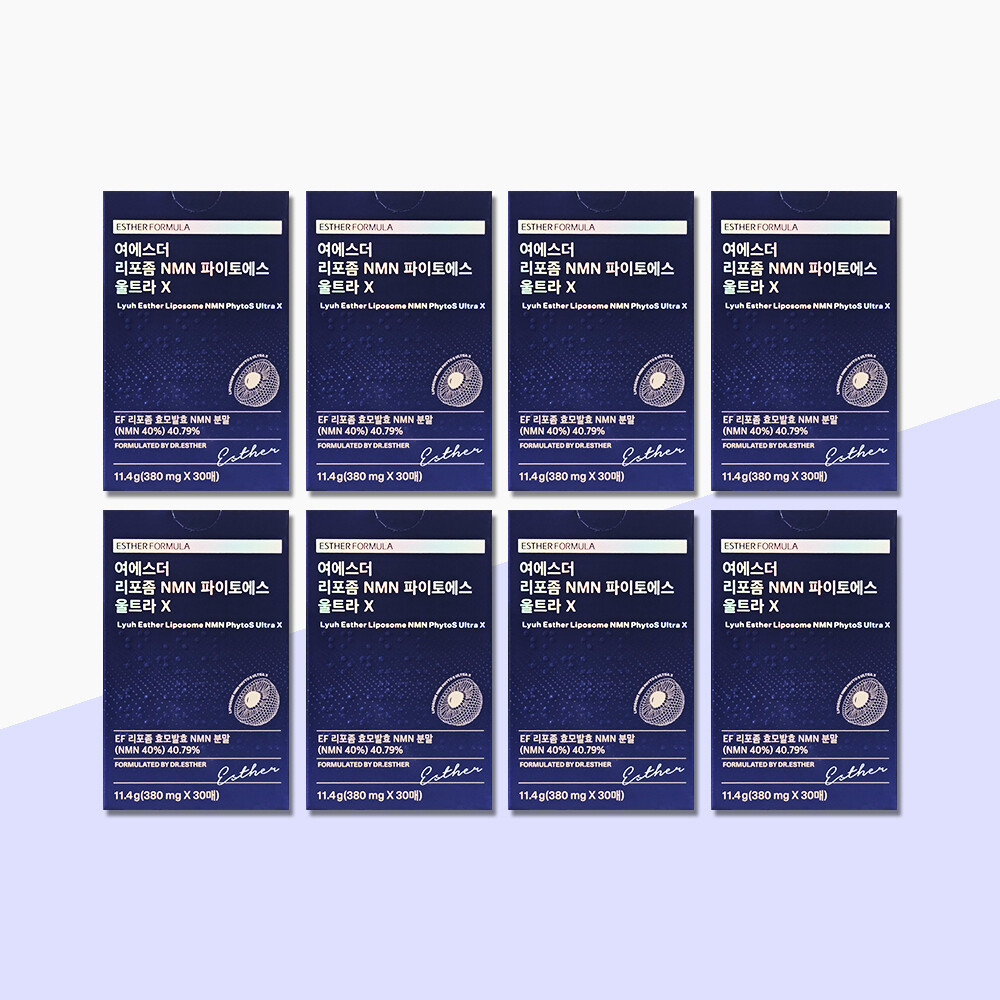 여에스더 리포좀 NMN 울트라 X 30매 (8개)