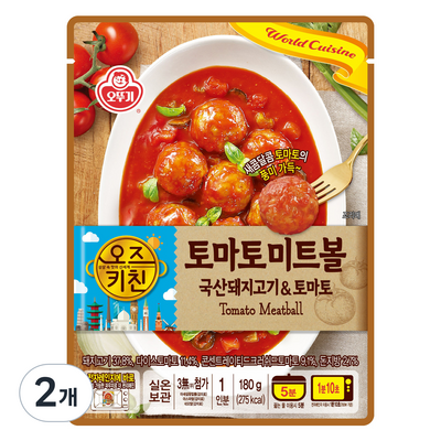 오뚜기 오즈키친 토마토 미트볼 180g (2개)_이미지