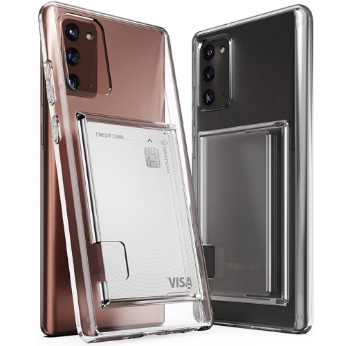 신지모루 갤럭시노트20 에어클로 카드슬롯 케이스