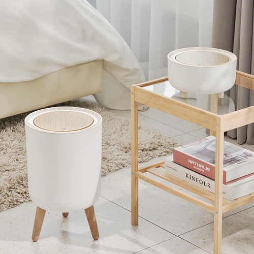 달팽이리빙 ㅤ푸벨드마망 라운드 휴지통 2L + 7L_이미지