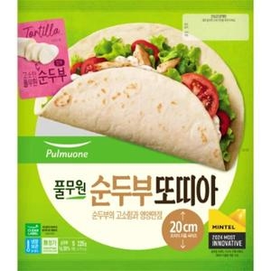 풀무원 순두부 또띠아 225g (4개)_이미지