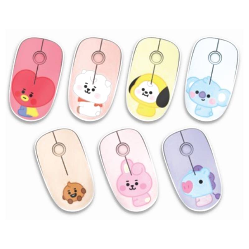 ROYCHE 라인프렌즈 BT21 베이비 무소음 무선 마우스