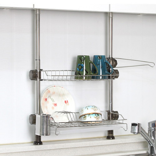 센스2030 ㅤ센스 기둥식 식기건조대 400 (2단)_이미지