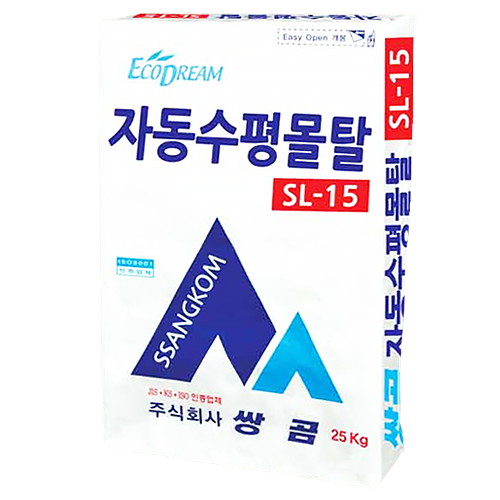 쌍곰 자동수평몰탈 SL-15 25kg이미지입니다. 누르면 해당 게시물로 새창이동합니다.