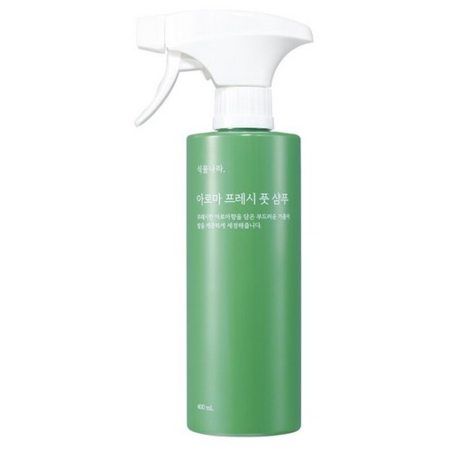 식물나라 아로마 프레시 풋 샴푸 400ml (1개)_이미지