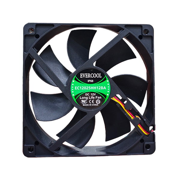 EVERCOOL EC12025HH12BA IP68 방수팬_이미지