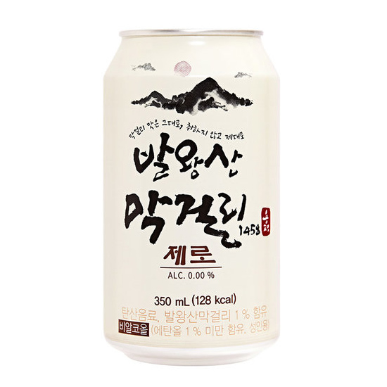 일화 발왕산 막걸리 제로 350ml (72개)