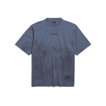 발렌시아가 로렐 클래식 티셔츠 그린 153826570