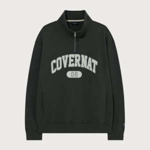 커버낫 아치로고 하프집업 맨투맨 다크 그레이 CO2503CR09DG 671667_5008531126_이미지