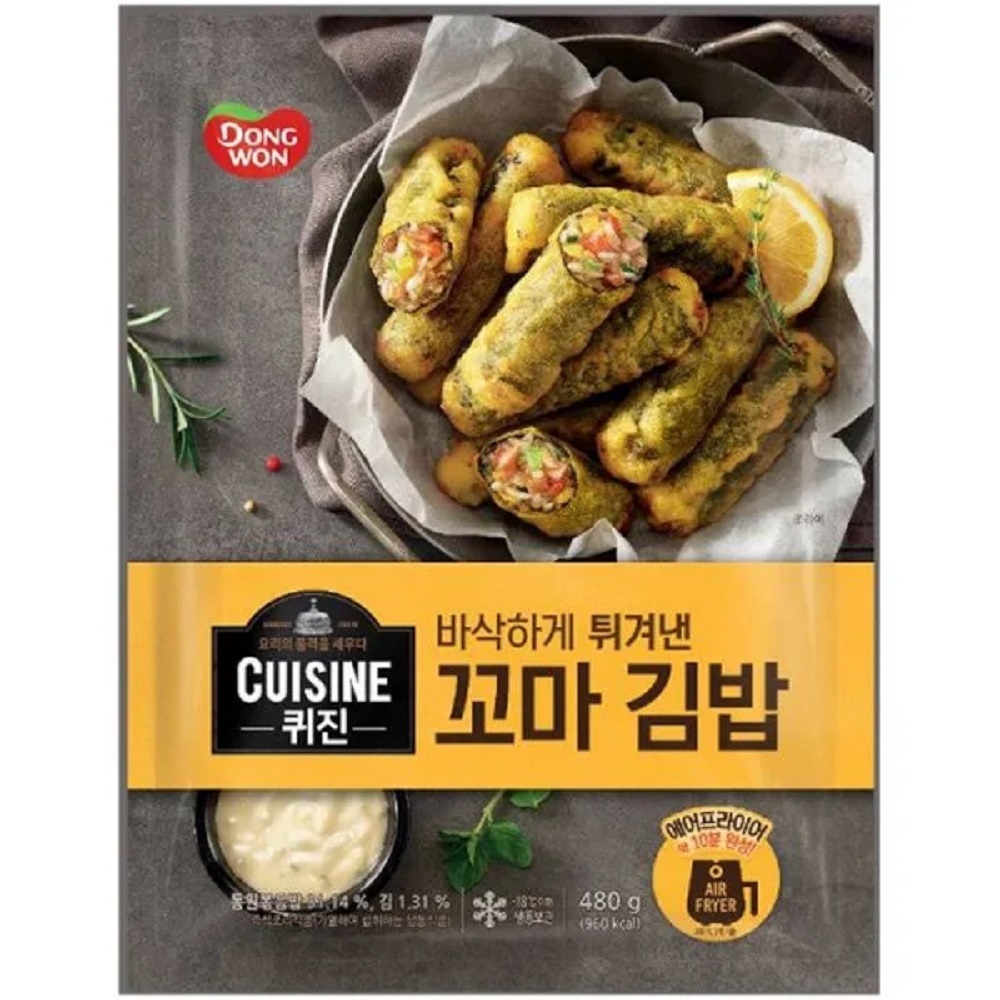 동원F&B 퀴진 꼬마김밥 480g (1개)