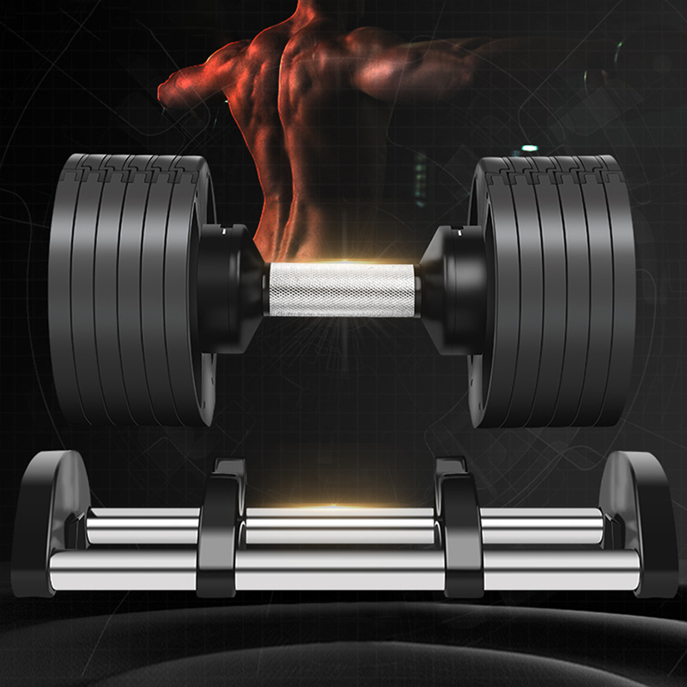 비오씨 AIO 무게 조절 덤벨 (16kg, 1개)_이미지