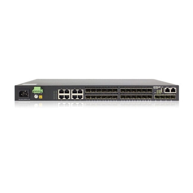 유비큐넷 STARLINK SL-S5750E-28F-8TP 스위치허브