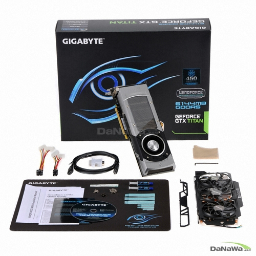GIGABYTE ������ GTX Titan D5 6GB HYBRID