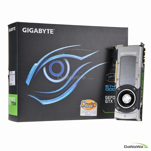 GIGABYTE 지포스 GTX Titan D5 6GB HYBRID_이미지