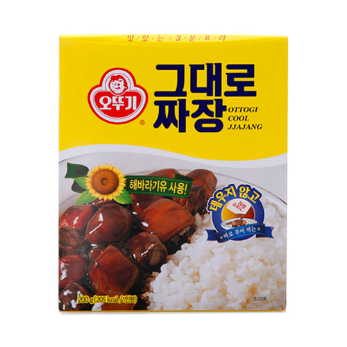 오뚜기 그대로짜장 200g이미지입니다. 누르면 해당 게시물로 새창이동합니다.