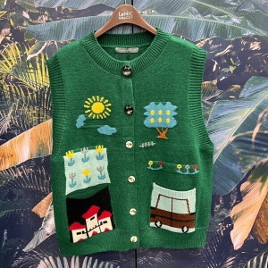 르니앤맥코이 자동차포켓단추니트베스트MM12KV0088_IC