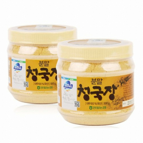 영월농협 동강마루 청국장 분말 500g이미지입니다. 누르면 해당 게시물로 새창이동합니다.